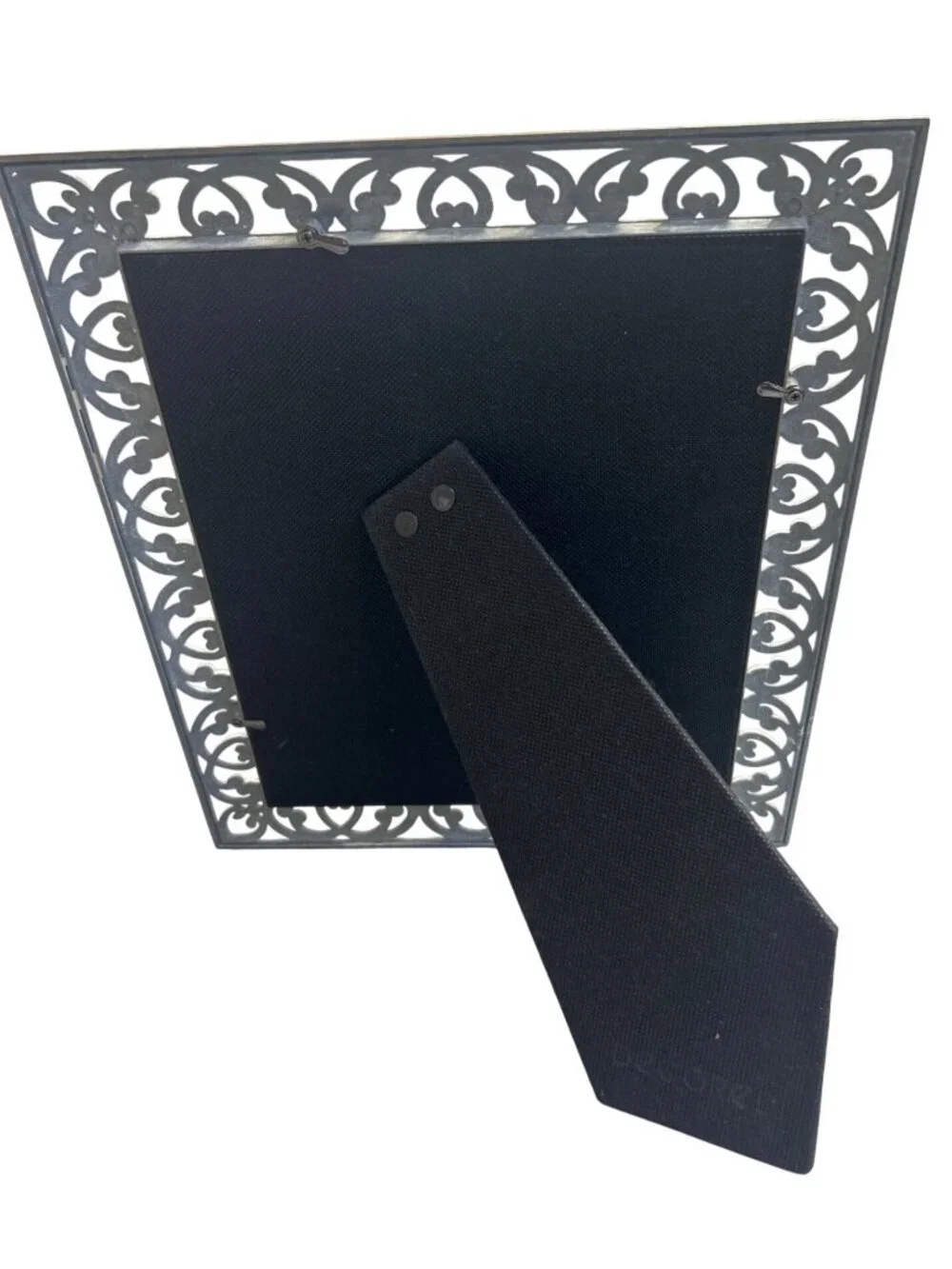 Gold Tone Scroll Filigree Picture Frame 8x10 Hollywood Regency Style Ornate